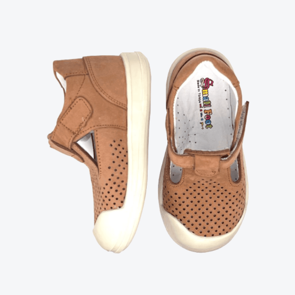 Small Foot Lauflernschuhe - Fufu Foop Brown Model2 - Braun