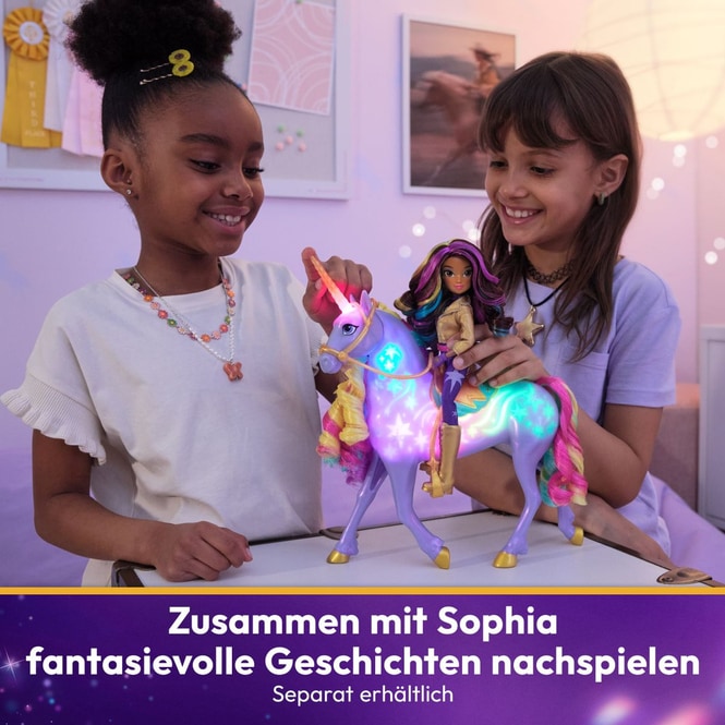 Unicorn Academy - Rainbow Light-Up - Einhorn Wildstar