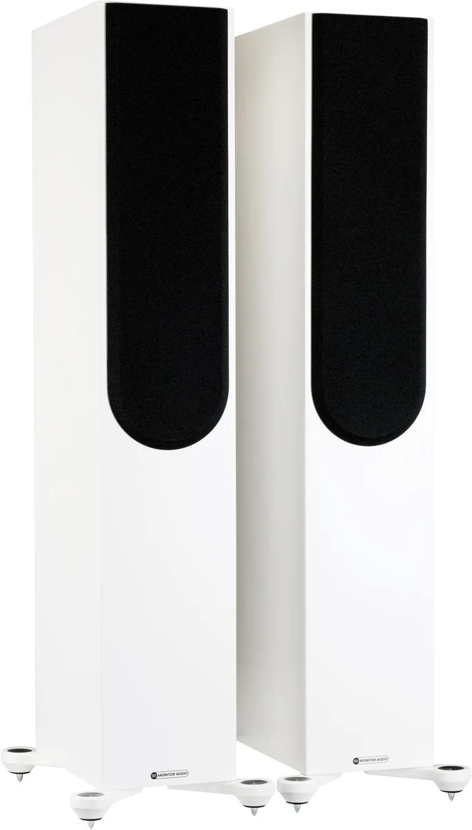Monitor Audio Silver 300 7G Blanc satin (la paire) Enceintes colonne