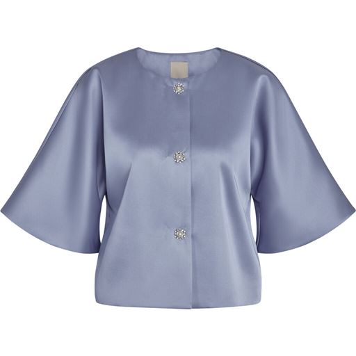 PBO Maison Bluse, Blue Stone, 36