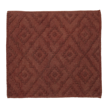 Sealskin badmat aztec 60x60cm donkerroze