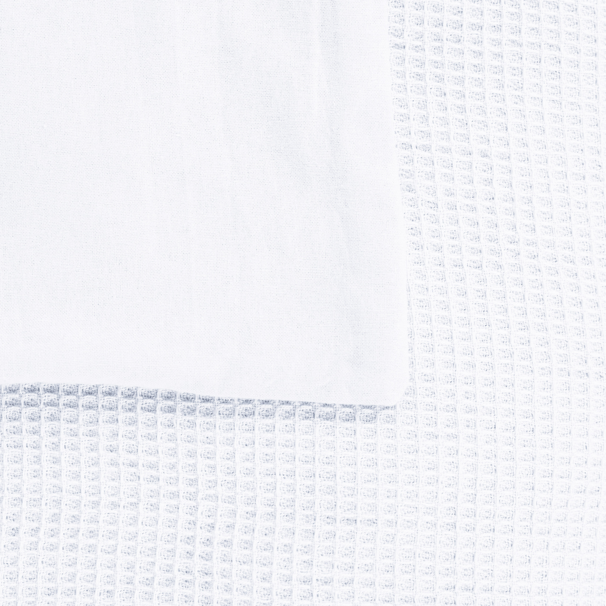 Dekbedovertrek Waffle 240x220 cm crisp white