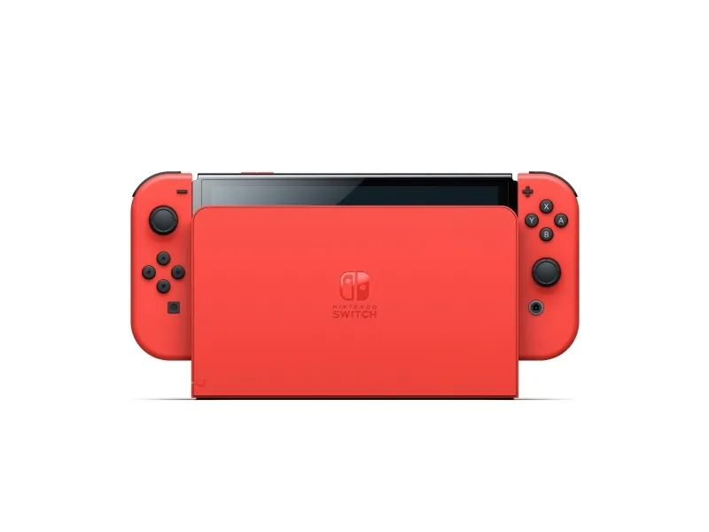 Nintendo Switch OLED - Mario Red Edition - Spilkonsol - Full HD - Mario Red