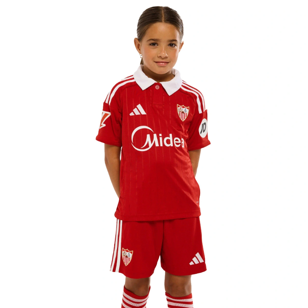 T-Shirt adidas Sevilla FC Segundo Equipamento 2025-2026 Criança