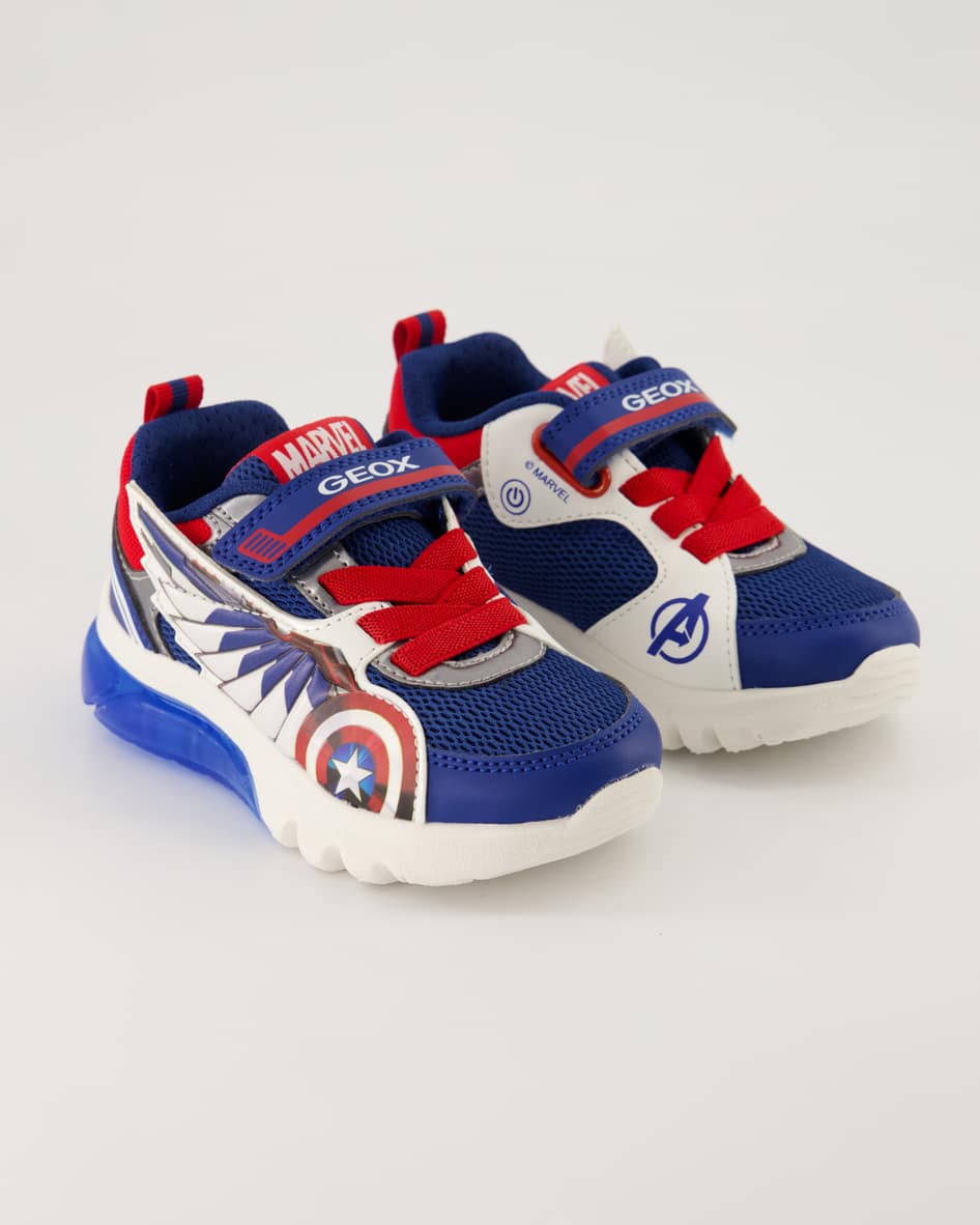 Geox Ciberdron Boy Sneaker in Blau