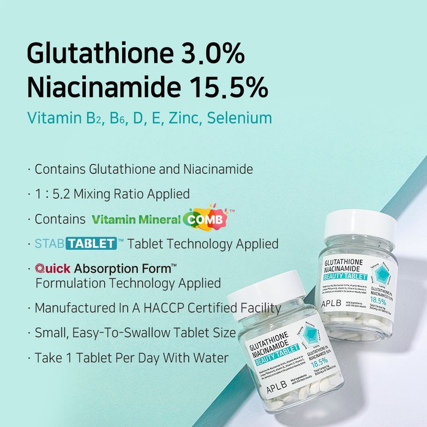 APLB - Glutathion Niacinamide Beauty Tablet