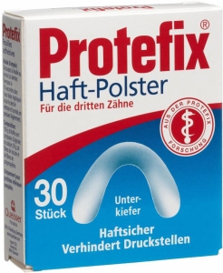 PROTEFIX Haftpolster Unterkiefer, 30 Stück