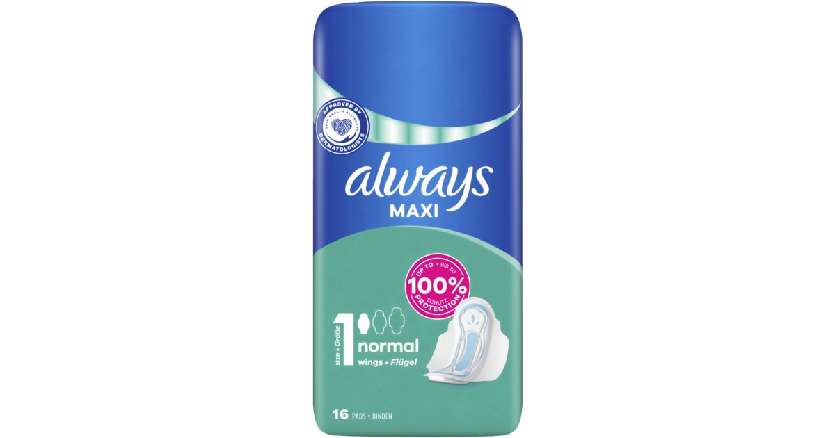 Always Maxi Binden Normal Plus