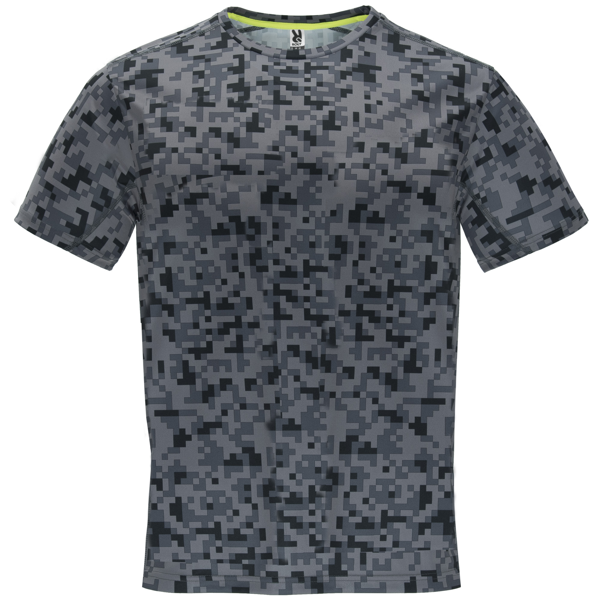 Roly CA0201 - ASSEN T-shirt technique en manches courtes avec motifs