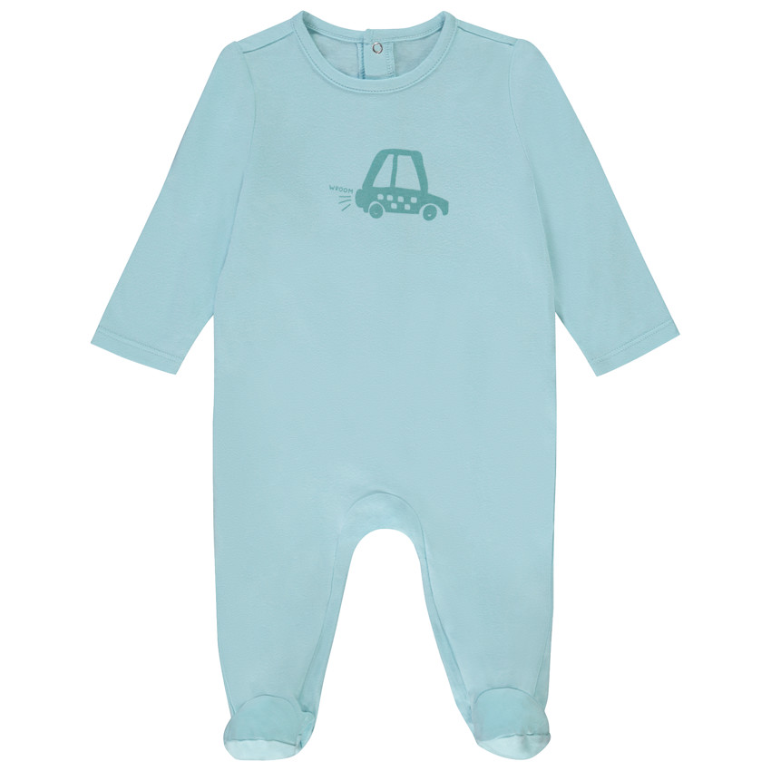 Dors-bien en jersey print fantaisie pour bébé garçon