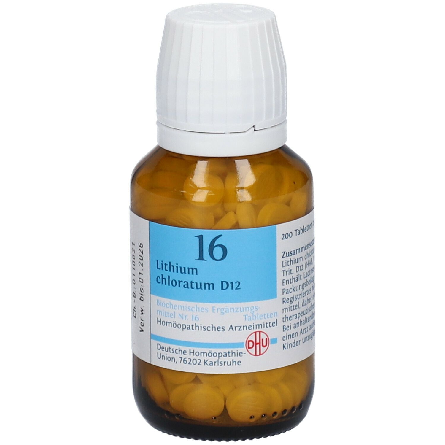 DHU Biochemie 16 Lithium chloratum D12