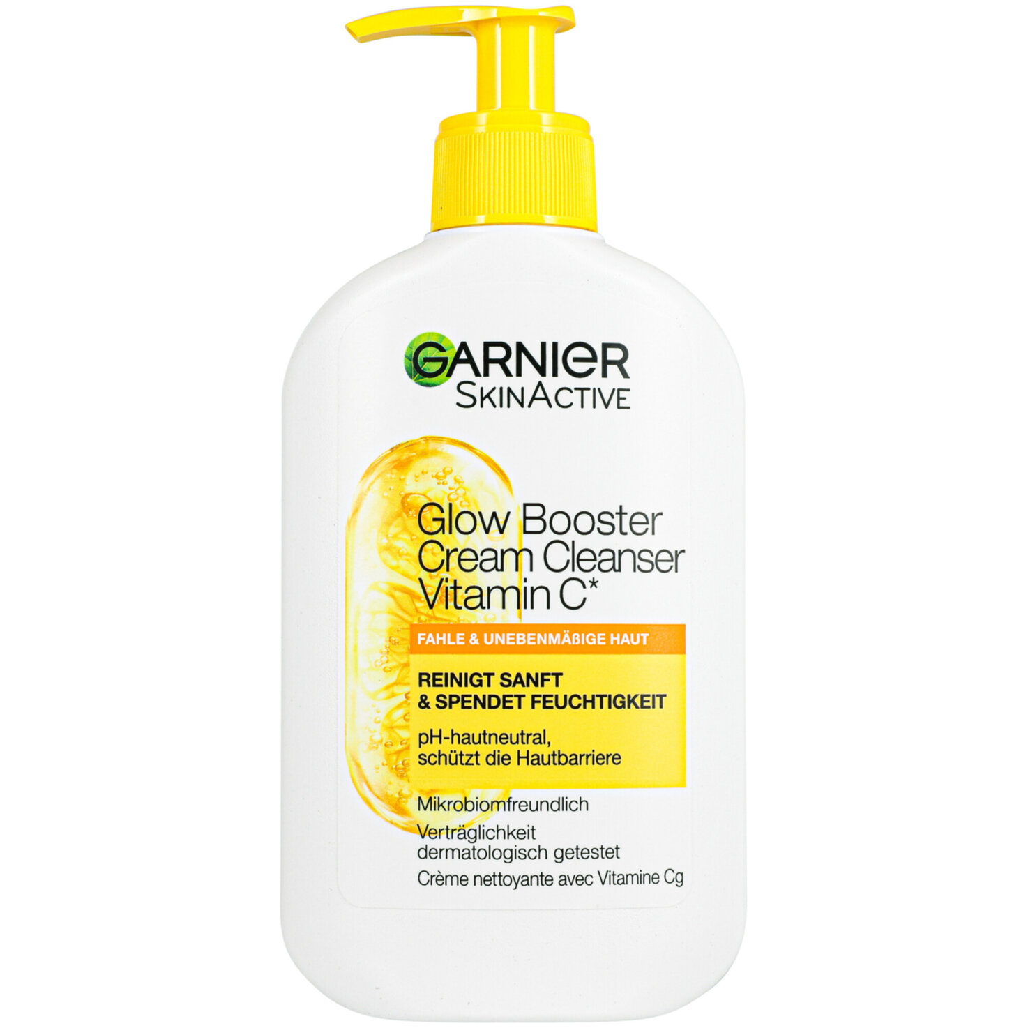 Garnier SkinActive Glow Booster Cream Cleanser Vitamin C