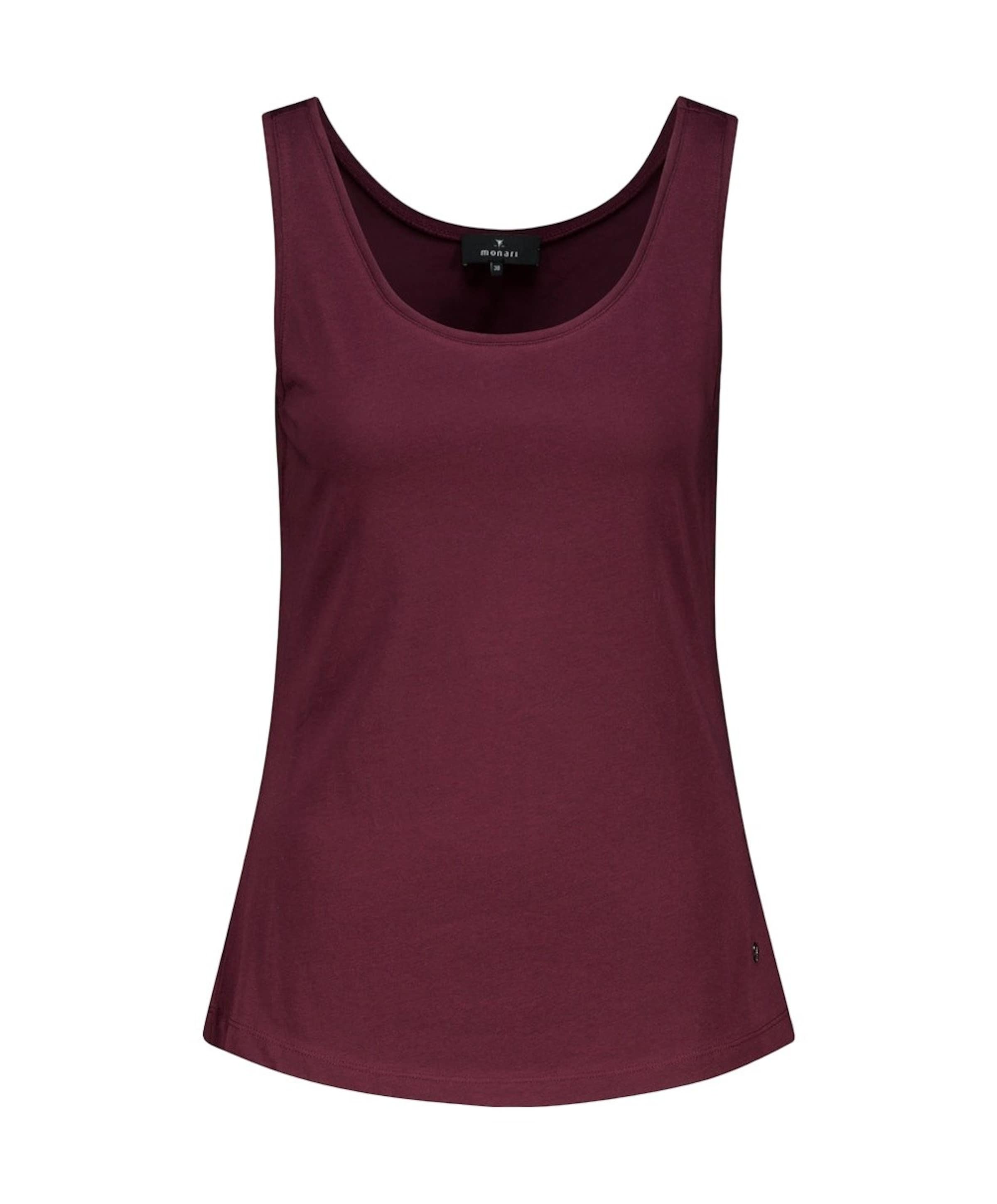Monari Dames top bordeaux