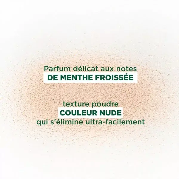 Klorane Menthe Aquatique Shampoing Sec Détox Anti-Pollution Lot de 2 x 150ml