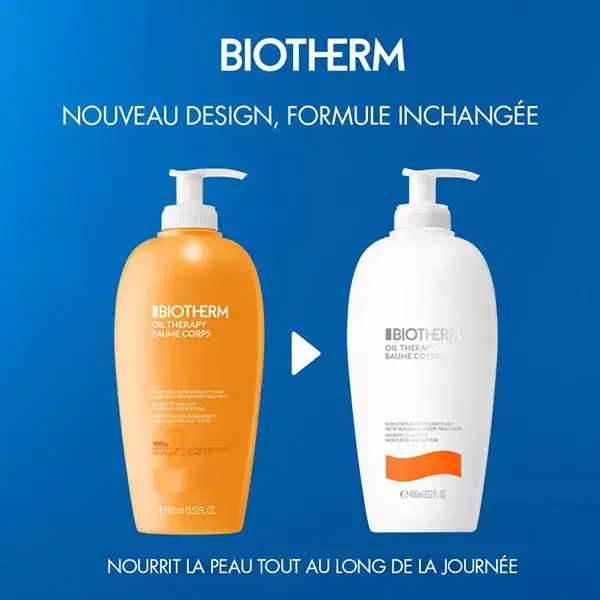 Bálsamo Corporal Nutritivo e Suavizante Biotherm Oil Therapy 400ml