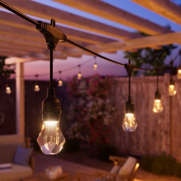 Nanoleaf - Essentials Matter Smart Multifarvet Udendørs Snorelys Udvidelsespakke 15m
