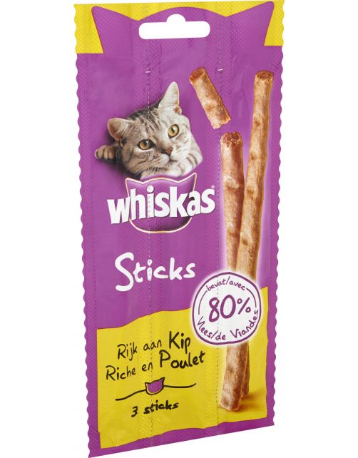 Whiskas Catsticks 3 stuks - Kattensnack