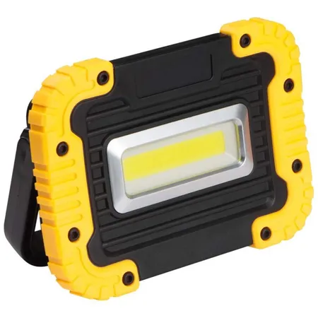Macma COB Baulampe oder Arbeitslampe / Farbe: schwarz-gelb