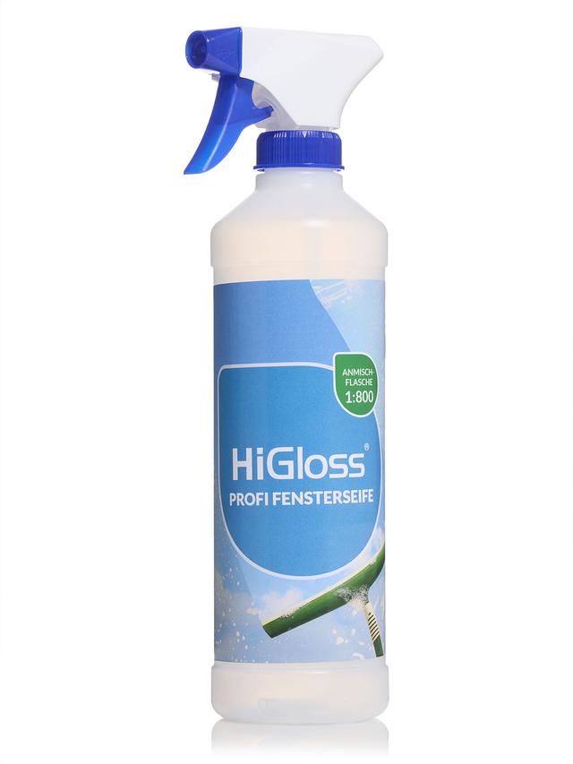 Profi Fensterseife mit Leerflasche, Sprüher & Pipette, 2x 500 ml