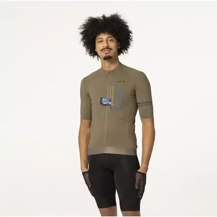 AGU Gravel Venture Fietsshirt Korte Mouwen Groen Heren