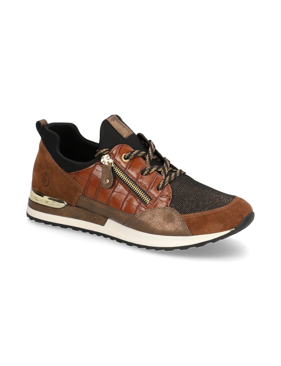 Lederkombination Sneaker
