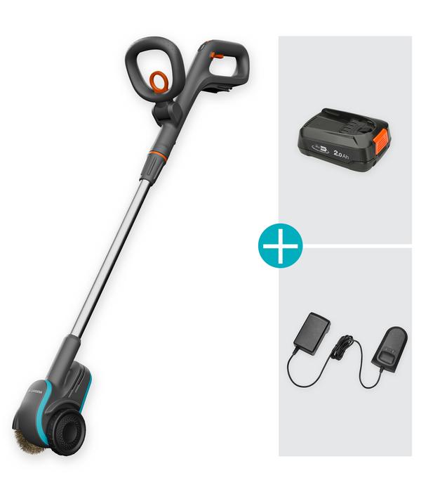 GARDENA Akku-Fugenbürste EasyWeed 1800/18V
