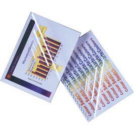 Couvertures de reliure PVC 24/100e GBC transparentes - Paquet de 100