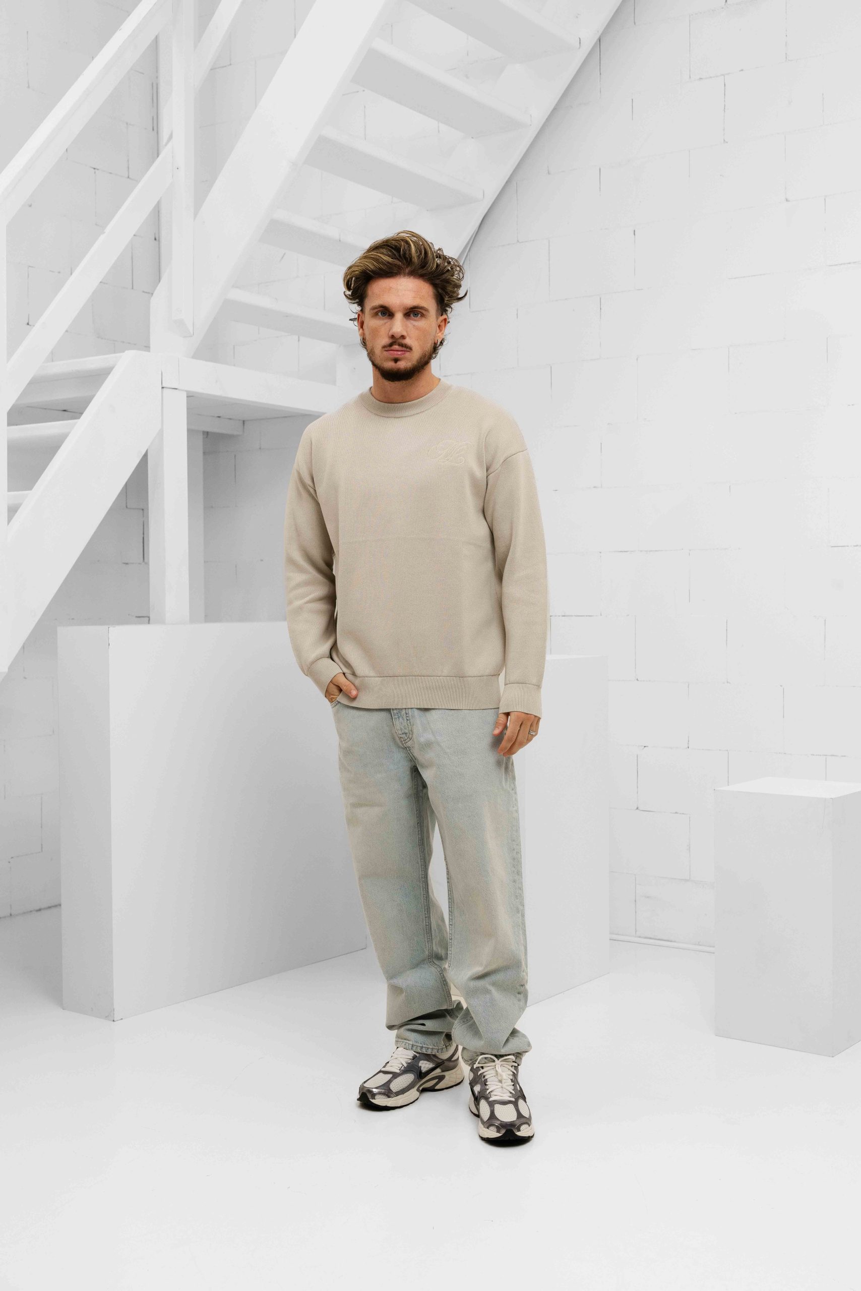 Pure Path The Aiden Jeans W1673 Heren Lichtblauw