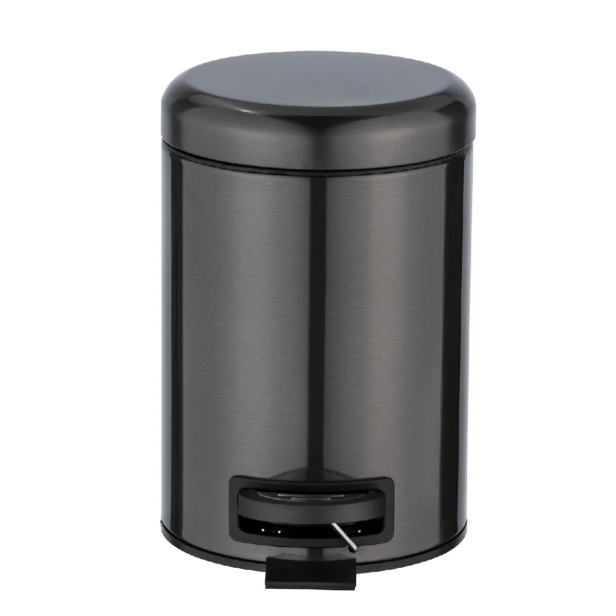 Wenko Poubelle à Pédale Indus Leman - 3 L - Noir
