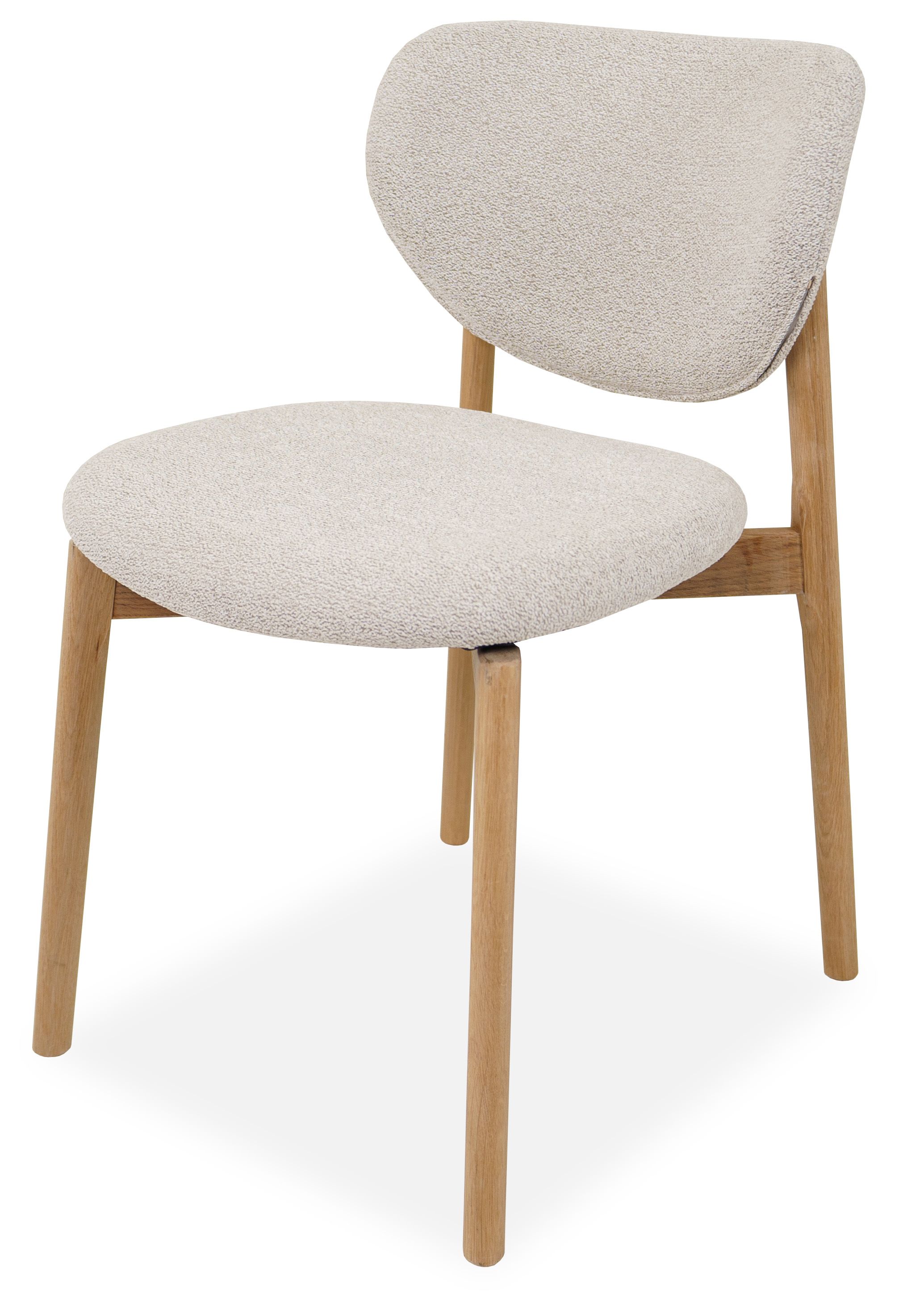 Eetkamerstoel Beige Pimonte B49 x D58.5 x H81 cm