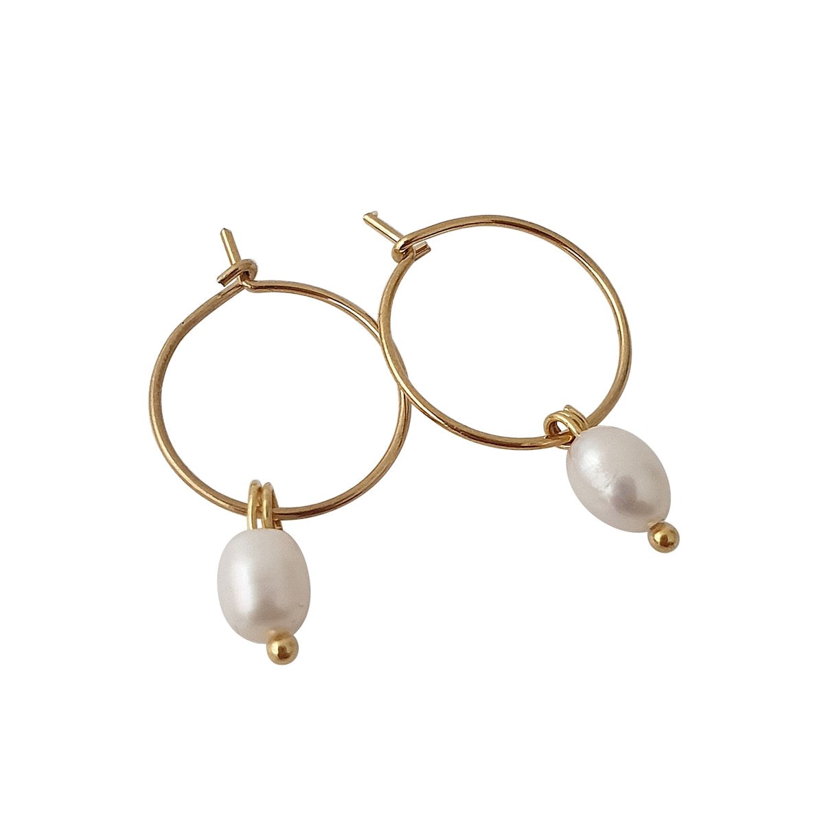 Boucles d'oreilles Sage doré femme