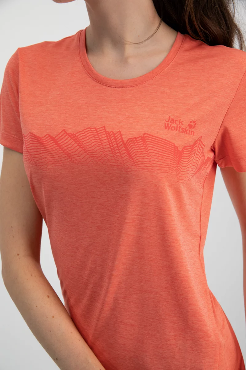 Jack Wolfskin Crosstrail Graphic Damen T-Shirt