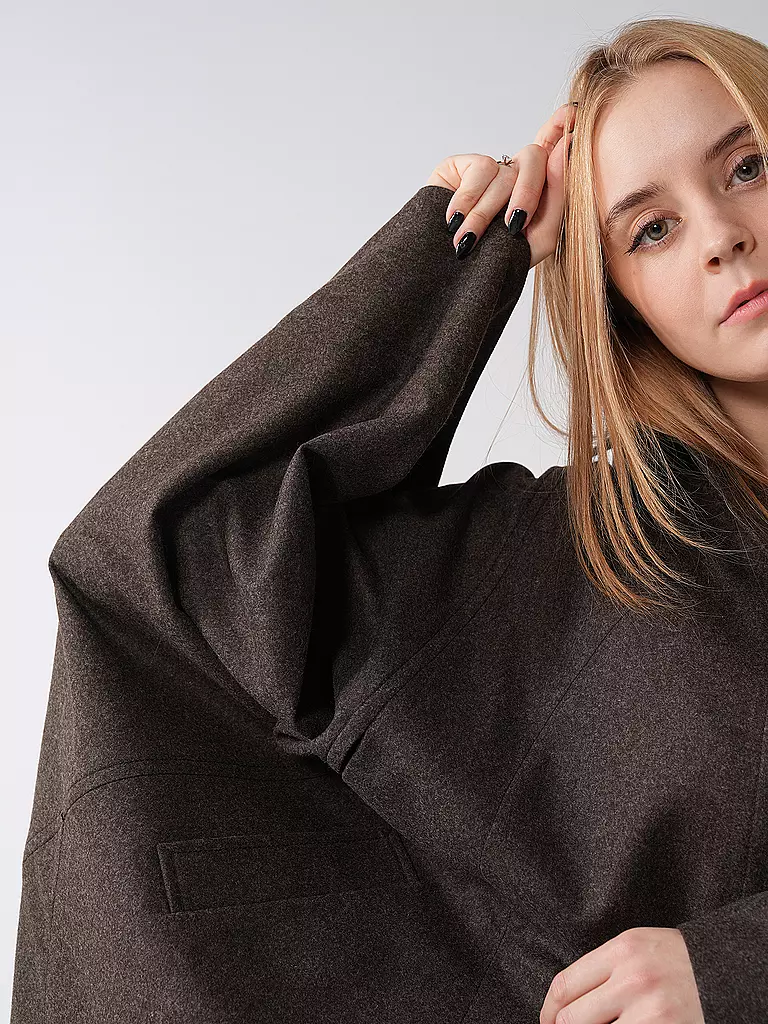 LENA HOSCHEK Cape - Poncho CLARA braun