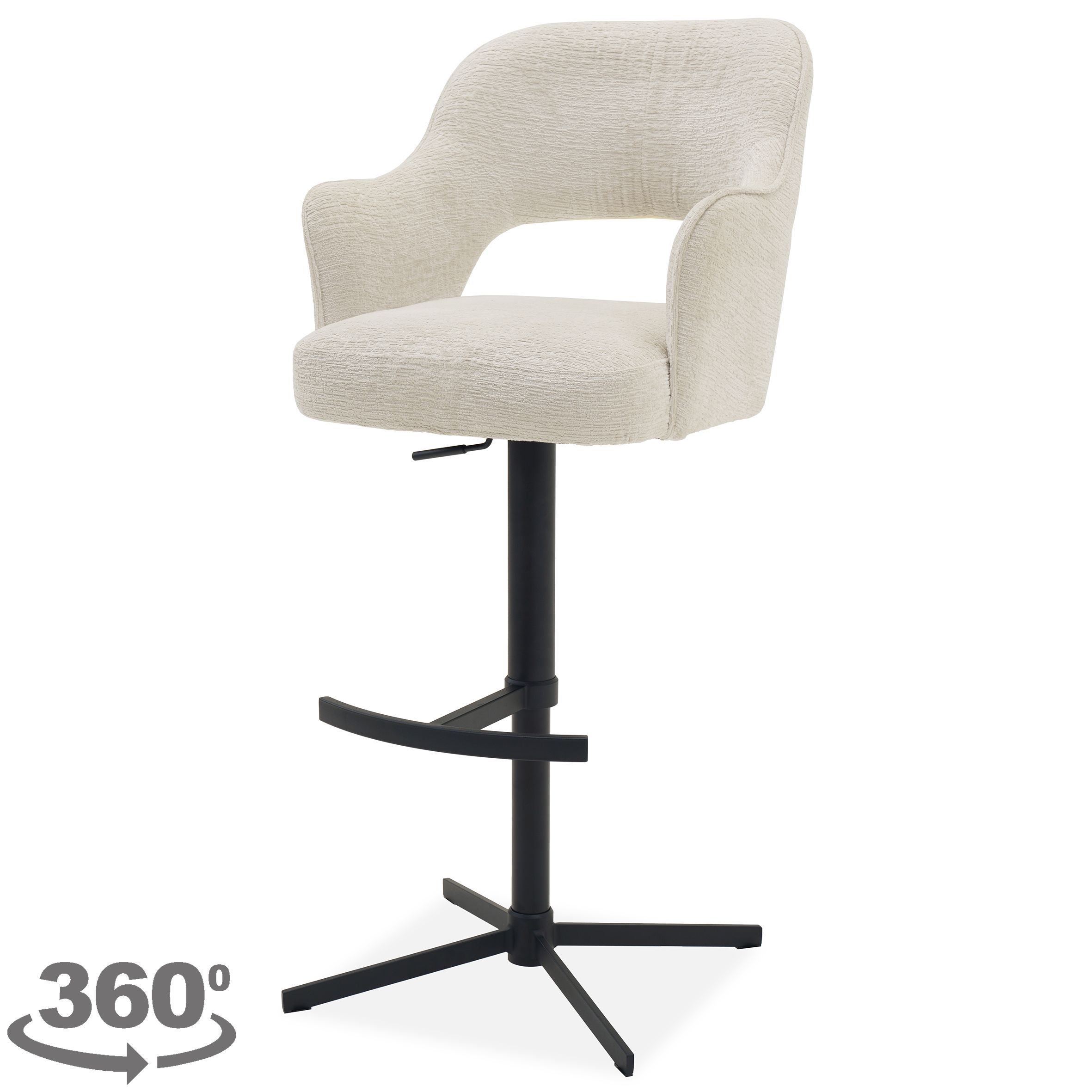Barkruk Lardy B58 x D64 x H96 cm