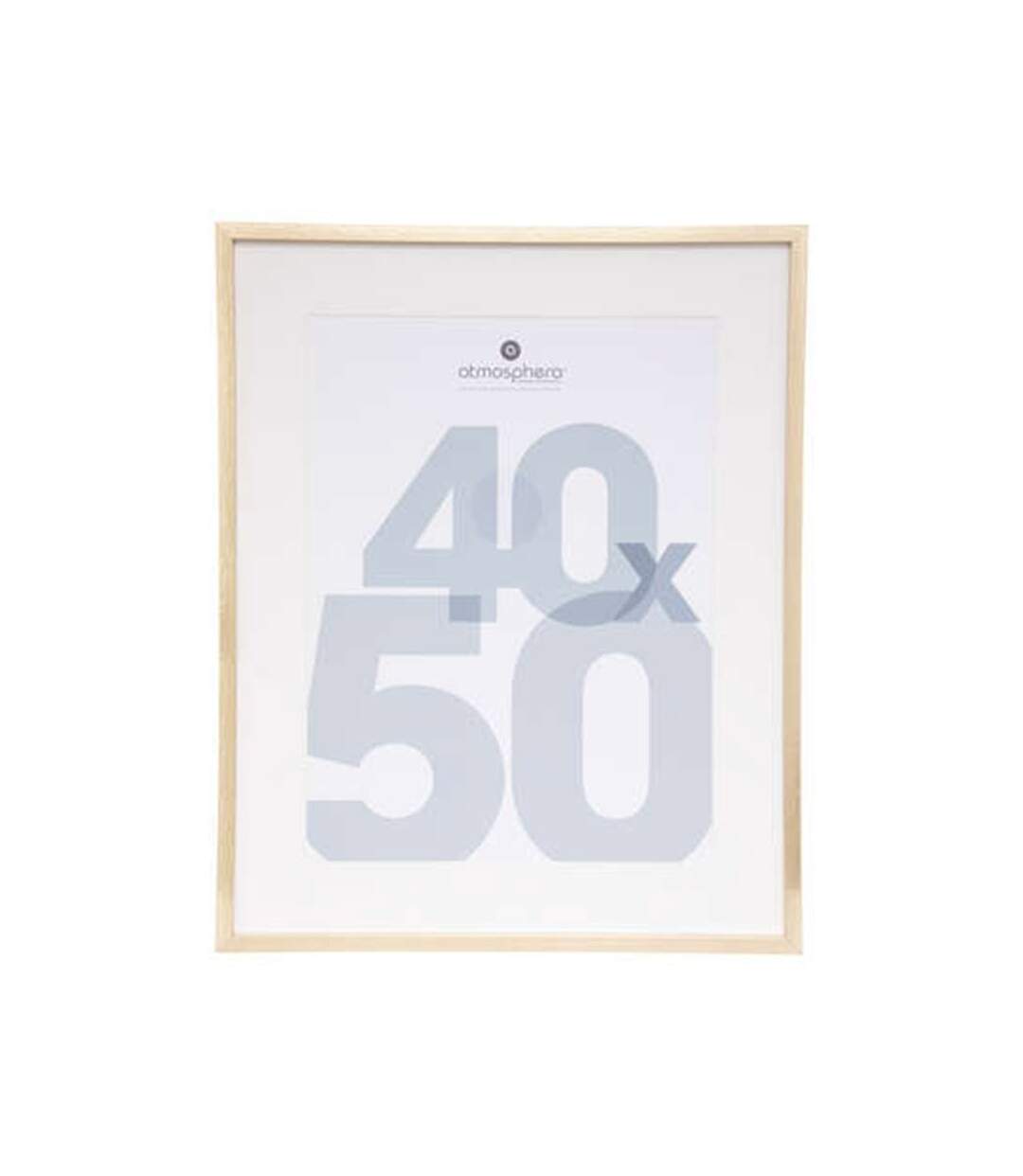 Cadre Photo en Verre Manu 40x50cm Or