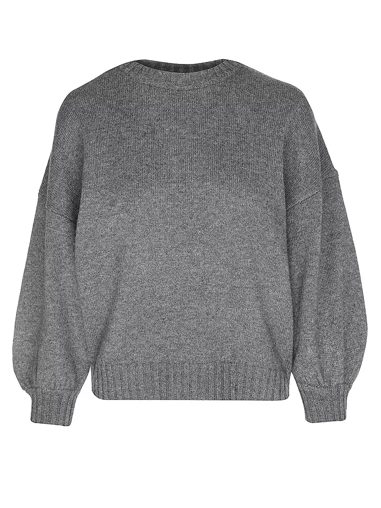 DAVIDA Kaschmirpullover grau