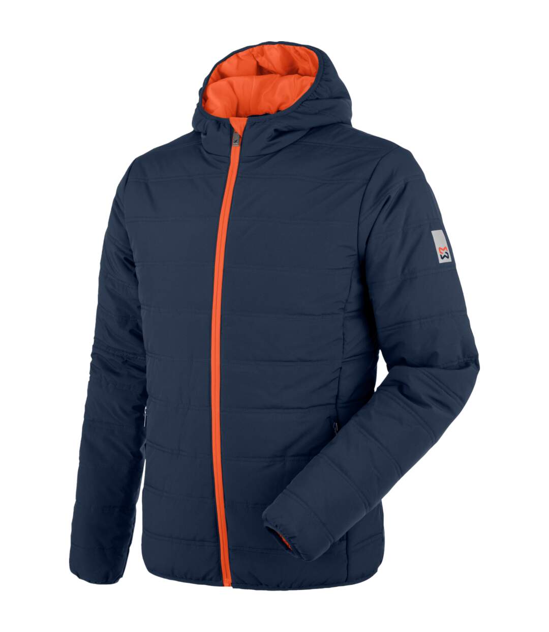 Blouson de travail Matelassé Moon Marine/Orange