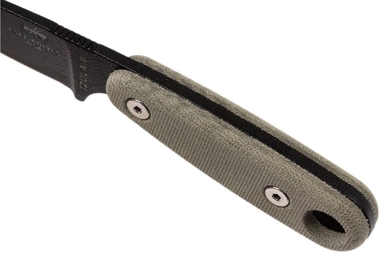 ESEE Izula II black IZULA-II-B-KIT survivalset met schede en firesteel