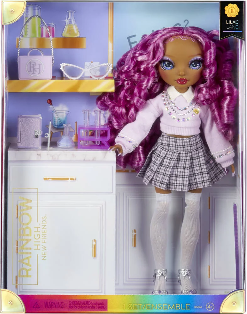 RAINBOW HIGH -POUPEE LILAC LANE GRANDE