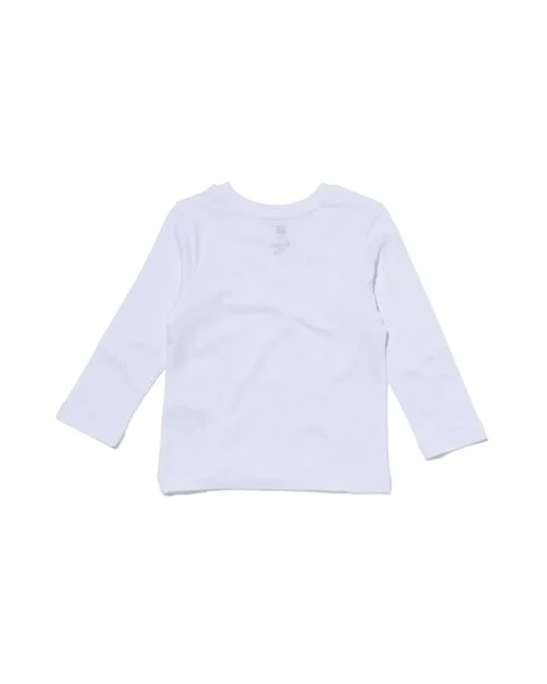 2 t-shirts enfant - coton bio blanc