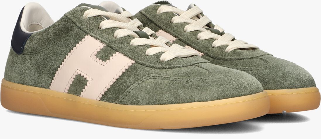 groene hogan lage sneakers cool allacciato h