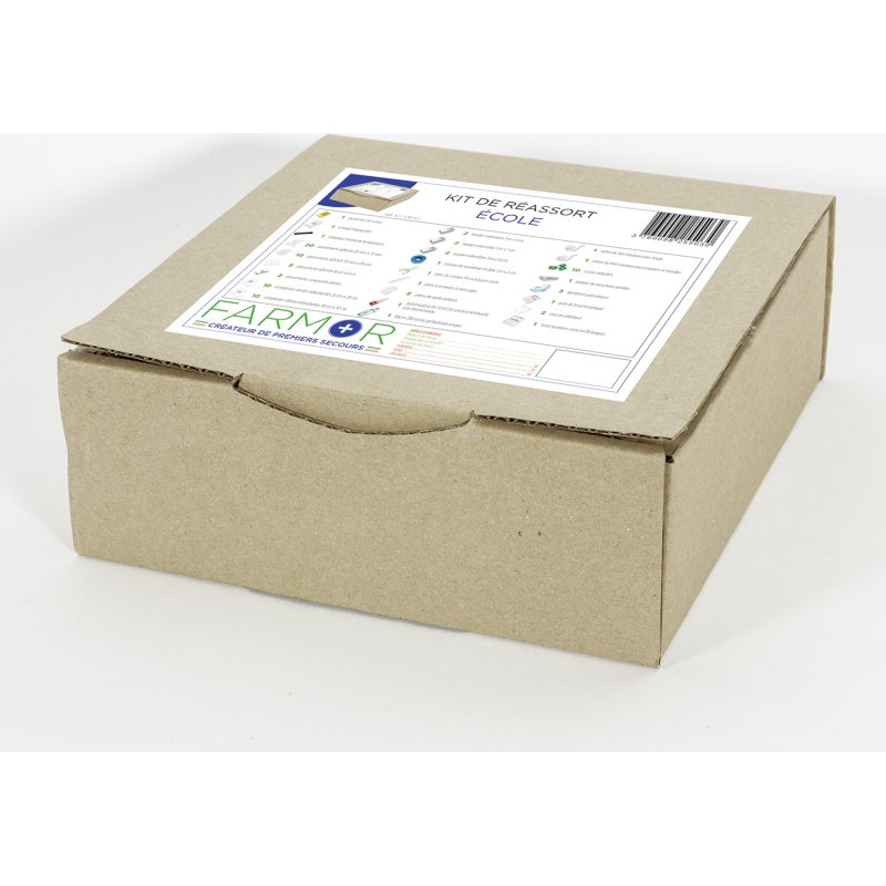 Kit de réassort École pour armoire à pharmacie