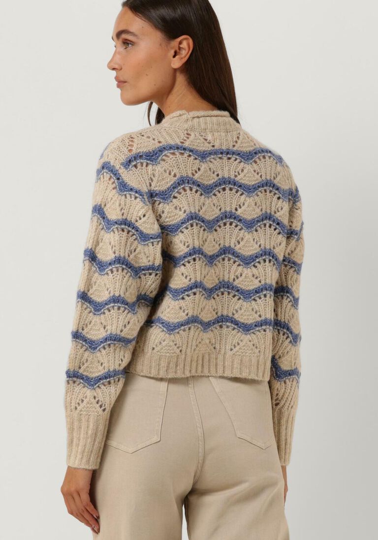 OBJECT zand object trui christa l/s knit pullover 123