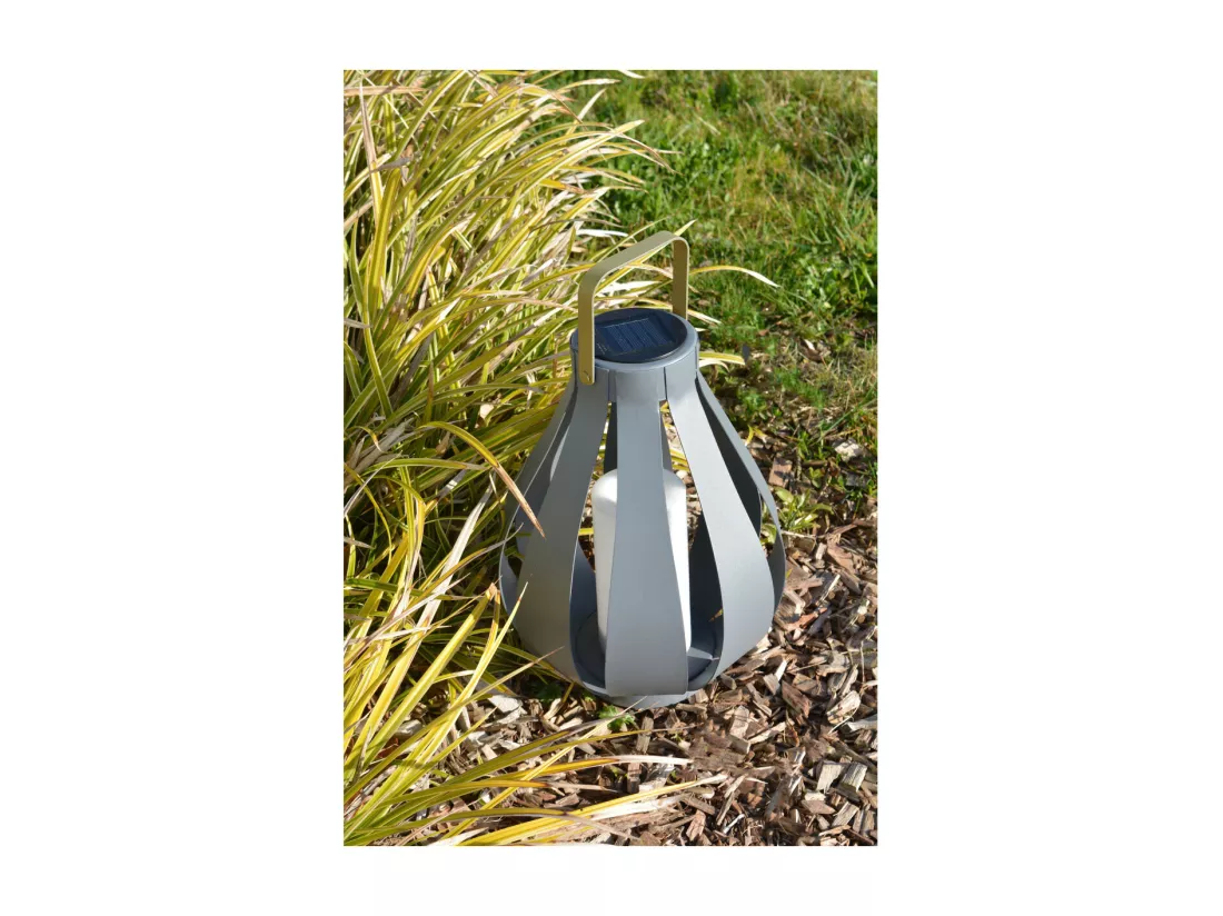 Lanterne solaire Palme h45cm - Orium
