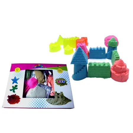 China Trading Indoor Spielsand mit Formen + Spachteln, 2 kg