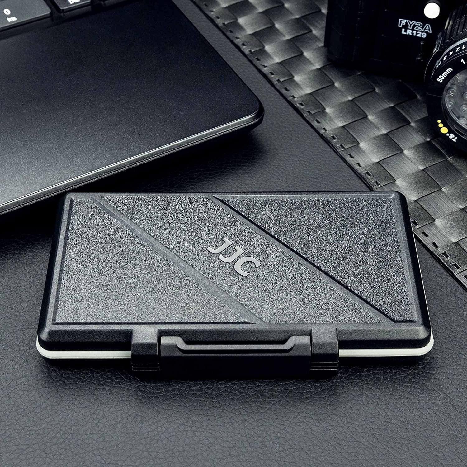 Micro SD Speicherkarte Aufbewahrungsbox für 30 Speicherkarten - Schwarz
