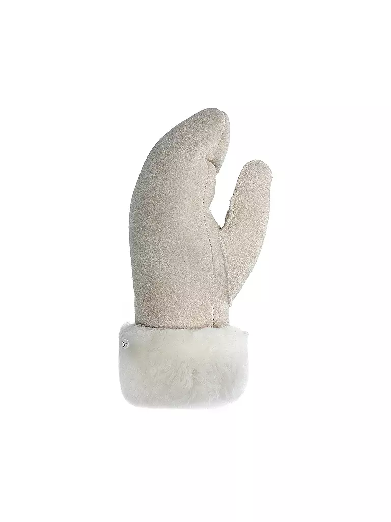 PEARLWOOD Lederhandschuhe - Fäustlinge FIONA beige