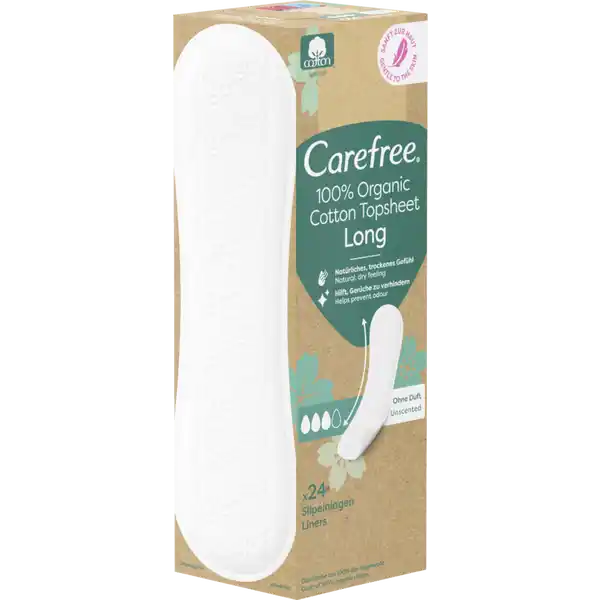 Slipeinlagen Organic Cotton Long
