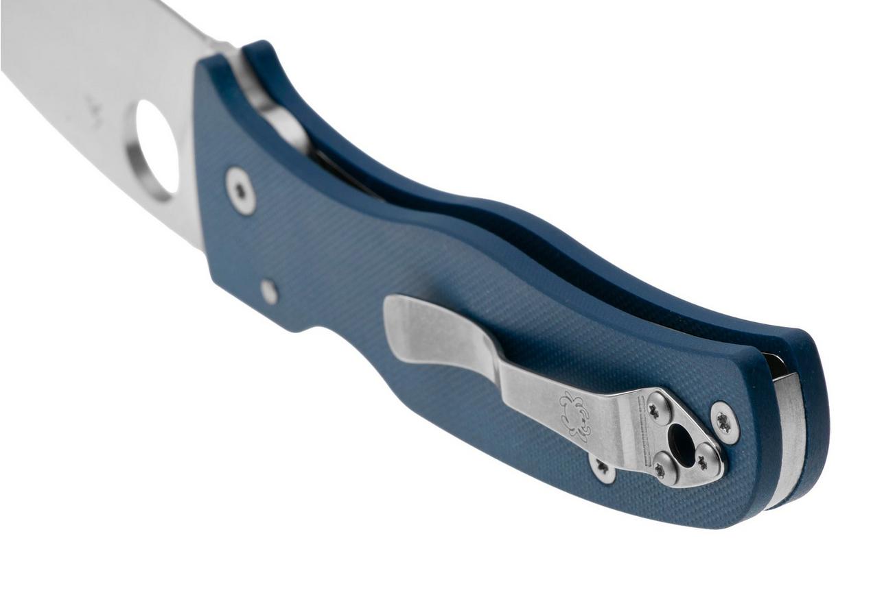 Spyderco Bodacious CPM SPY27 C263GPCBL Cobalt Blue G10, zakmes, Sal Glesser design