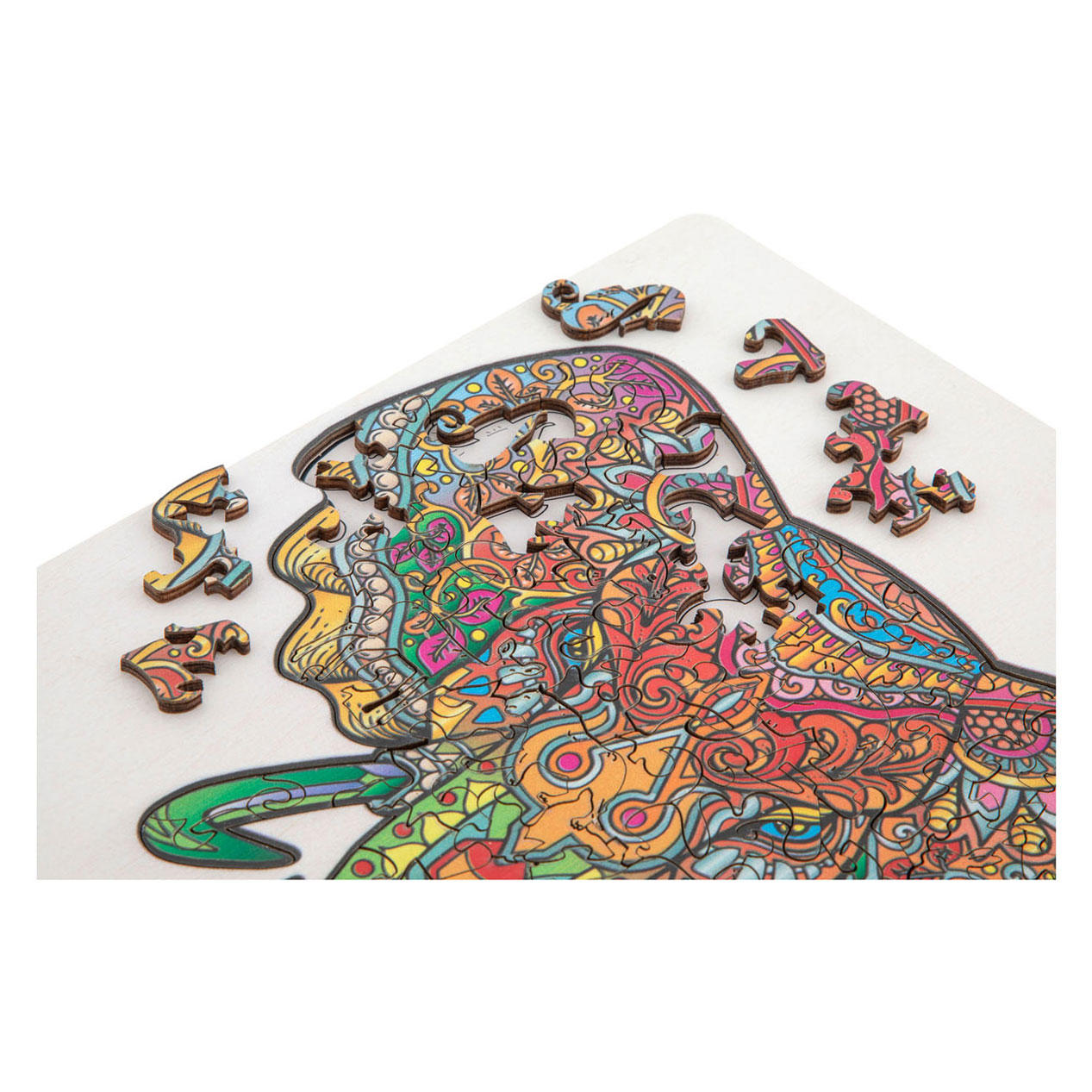 Houten Legpuzzel Olifant, 132st.